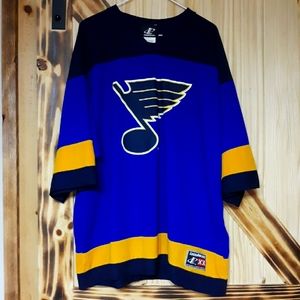 Vintage 90s Logo Athletic Roman Turek Hockey Jersey Size 2XL